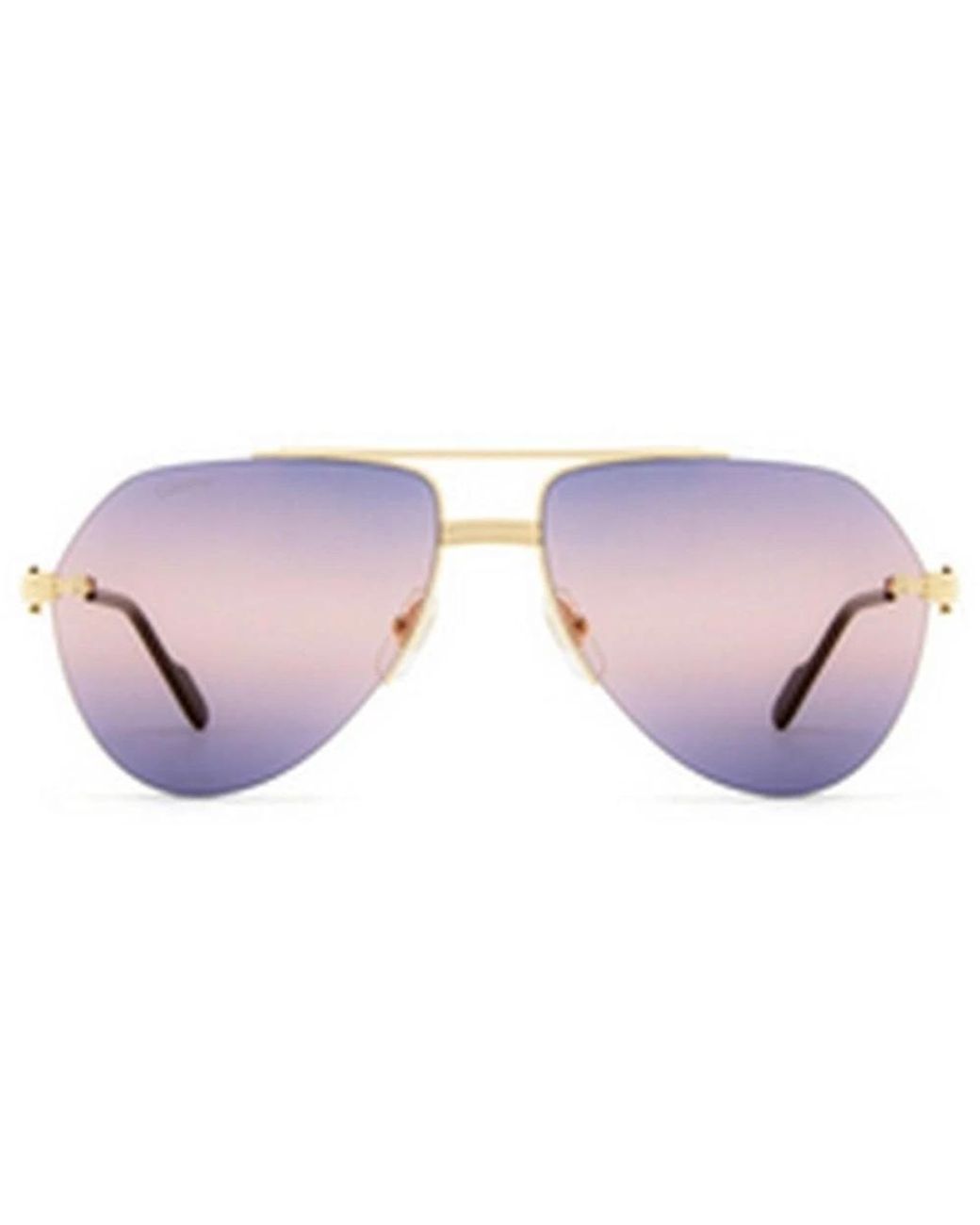 Cartier Yellow Sunglasses for men
