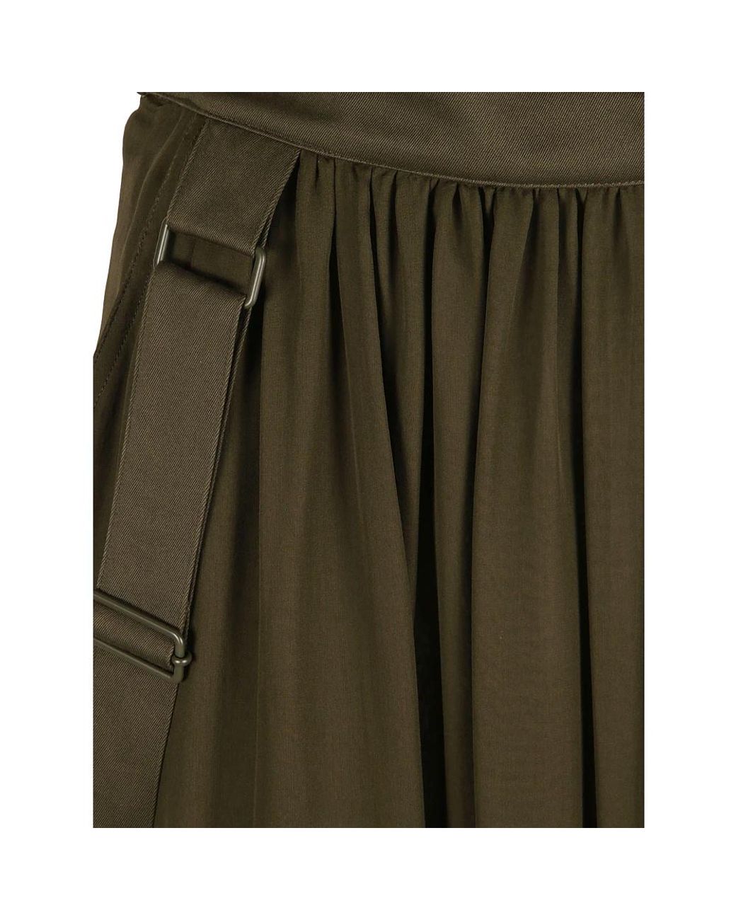 Max Mara Green Maxi Skirts