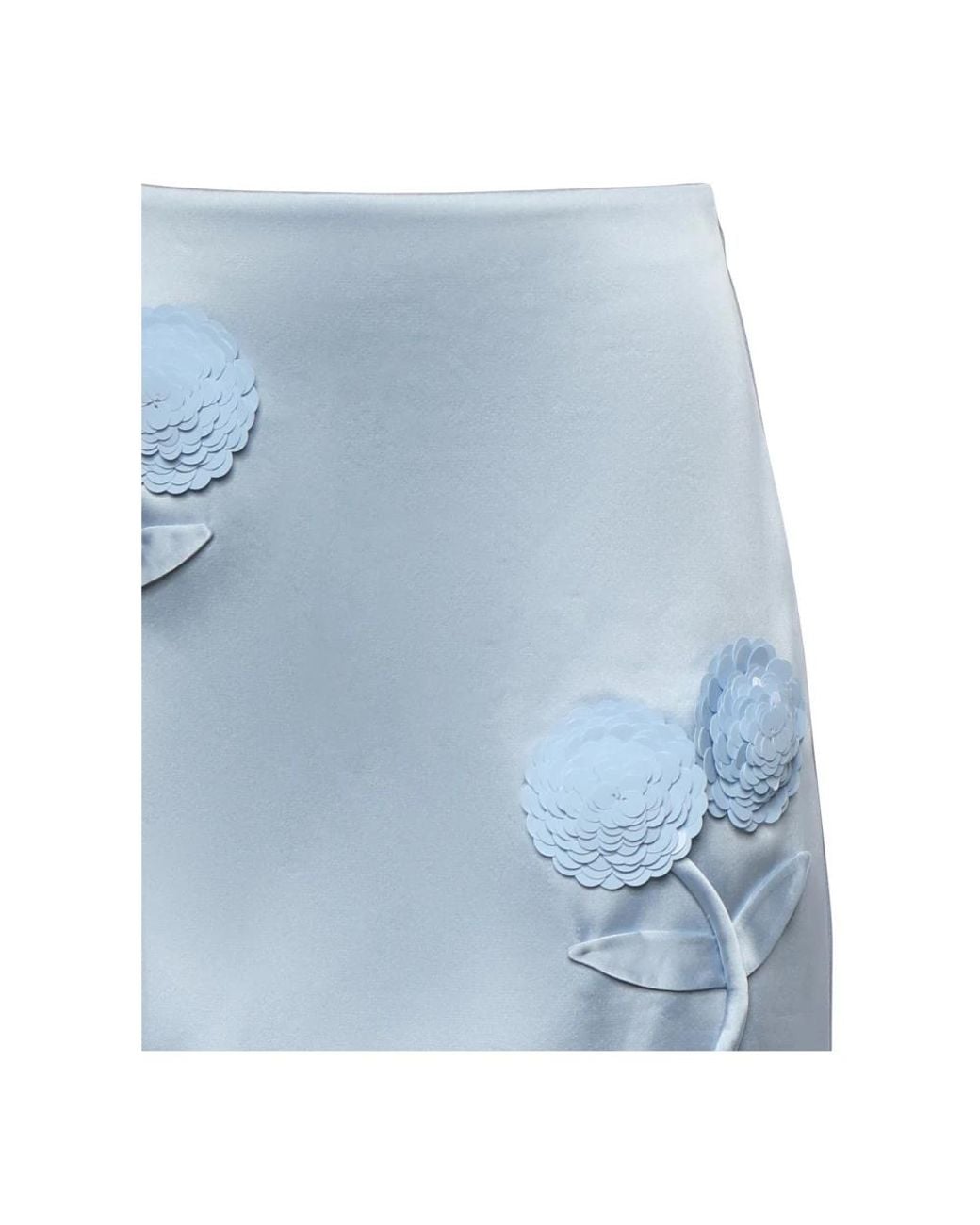 Self-Portrait Blue Short Skirts