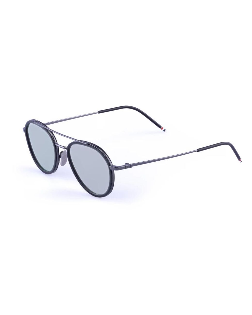 Thom Browne Blue Ues801A Aviator-Sonnenbrille