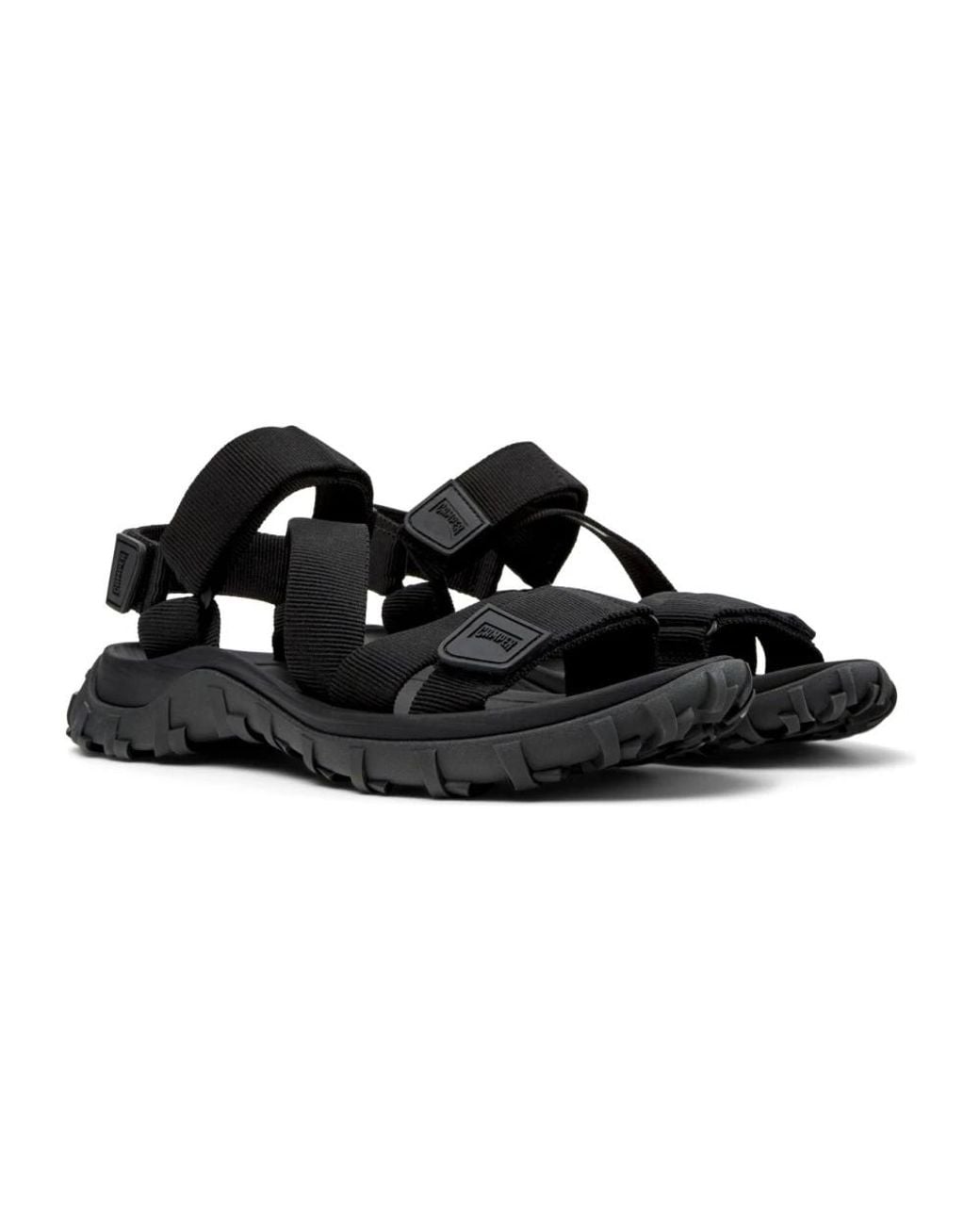 Flat Sandals Camper pour homme en coloris Black