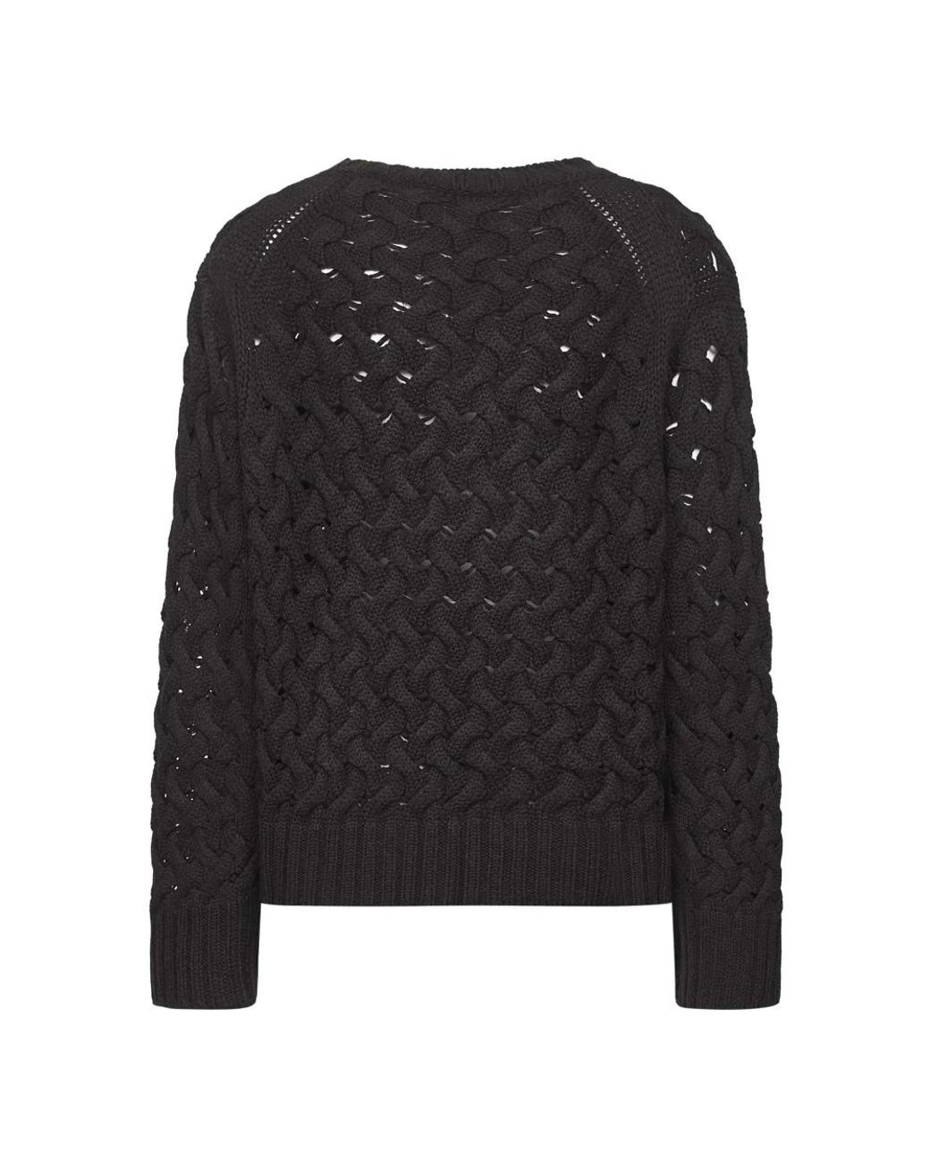 P.A.R.O.S.H. Black Round-Neck Knitwear
