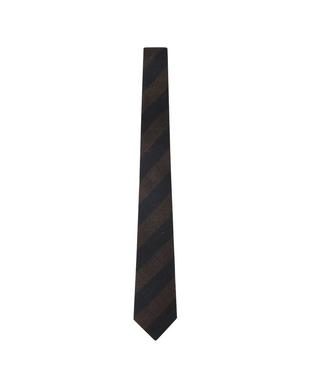 Ties di Tagliatore in Black da Uomo