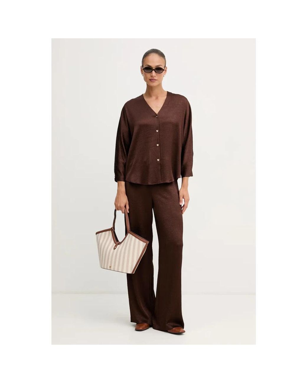 Shirts Joseph Ribkoff de color Brown