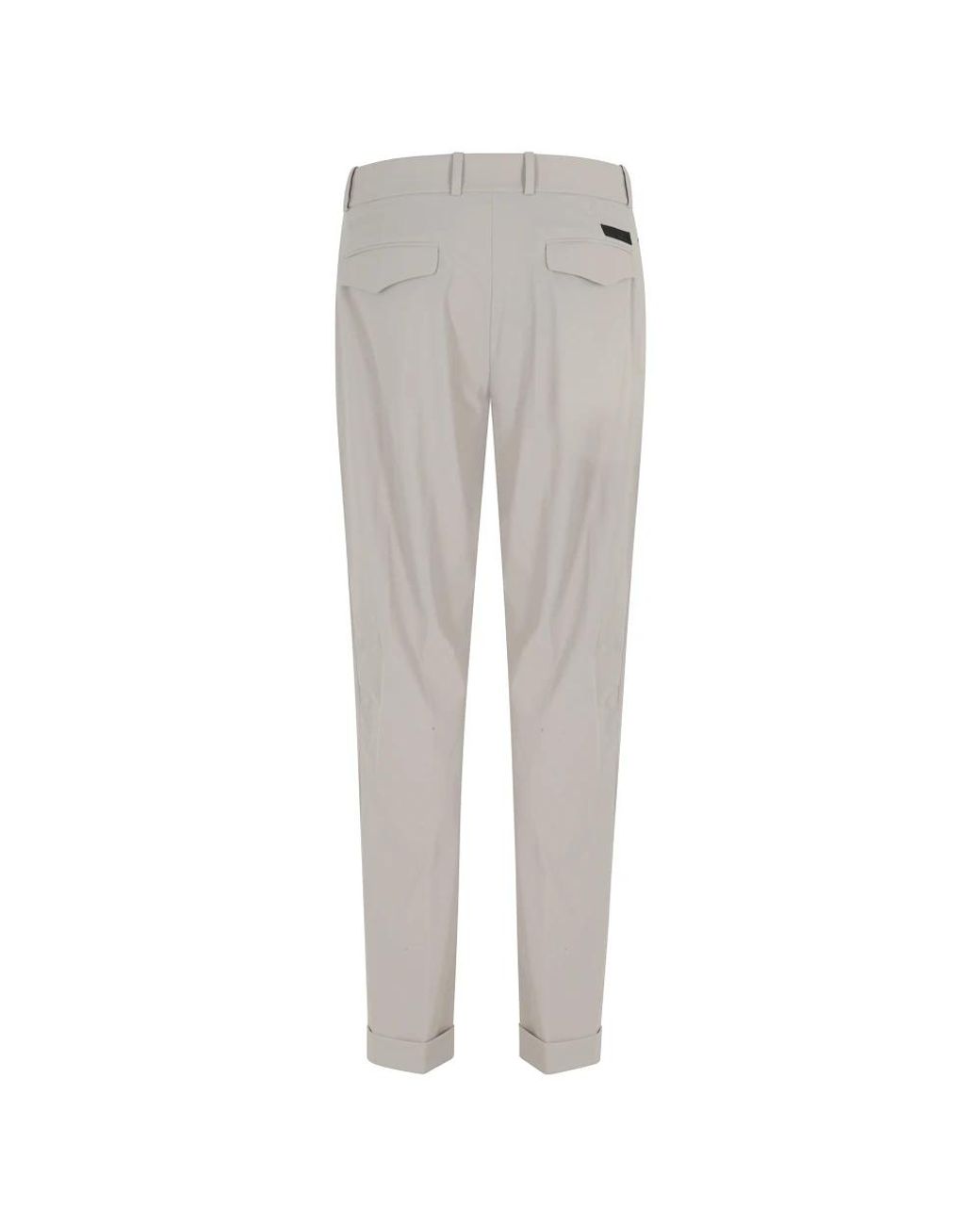 Rrd Gray Slim-Fit Trousers for men