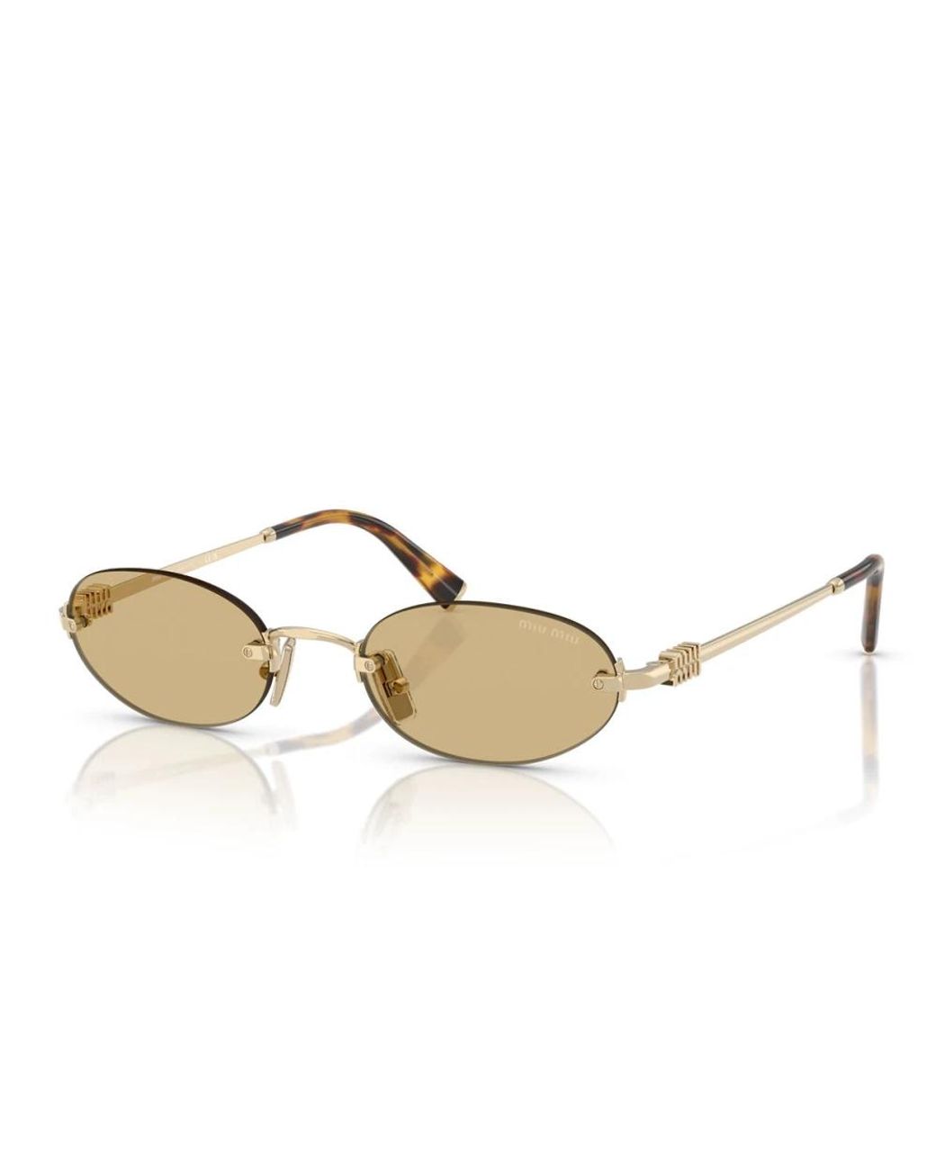 Miu Miu Yellow Sunglasses