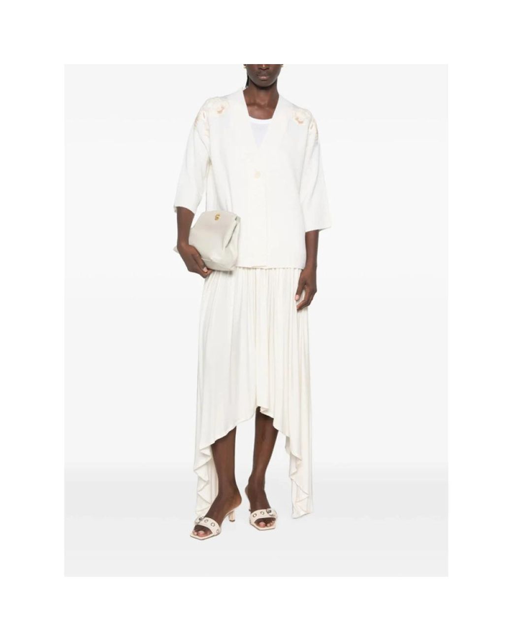 Ermanno Scervino White Cardigans