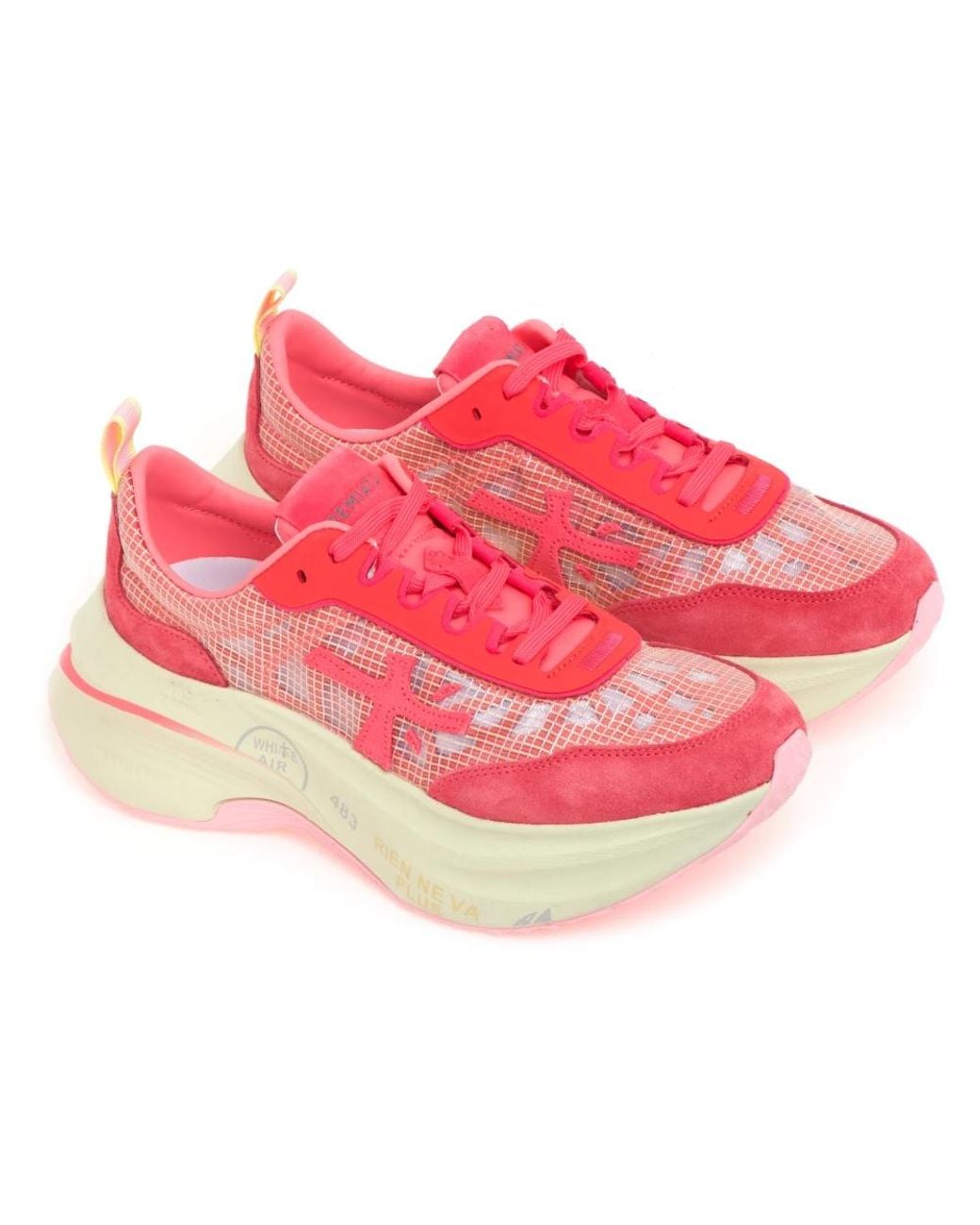 Premiata Red Sneakers