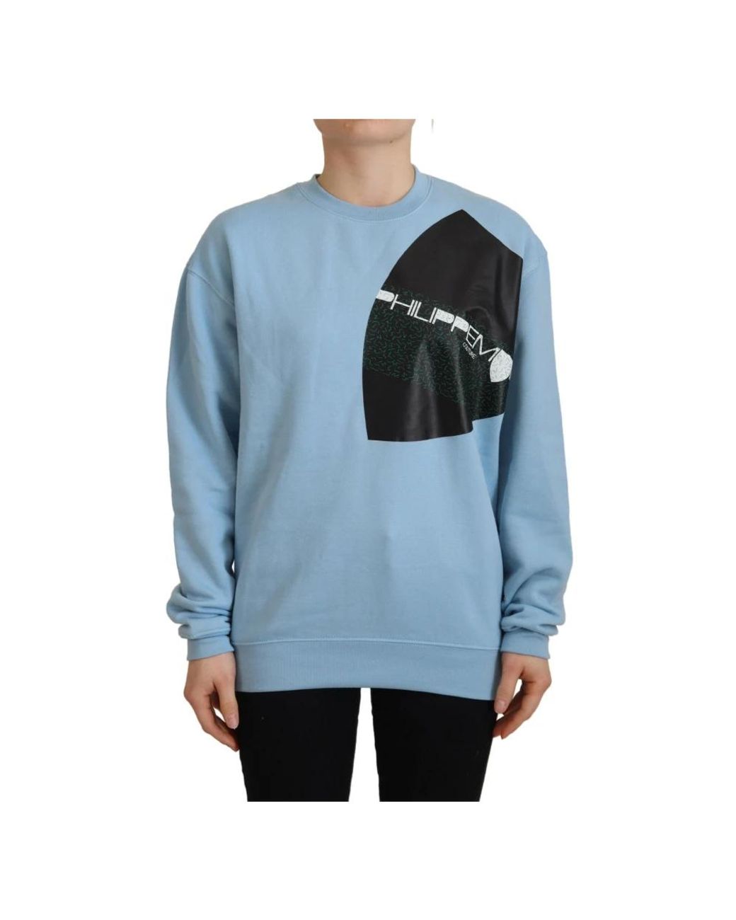 Philippe Model Blue Sweatshirts