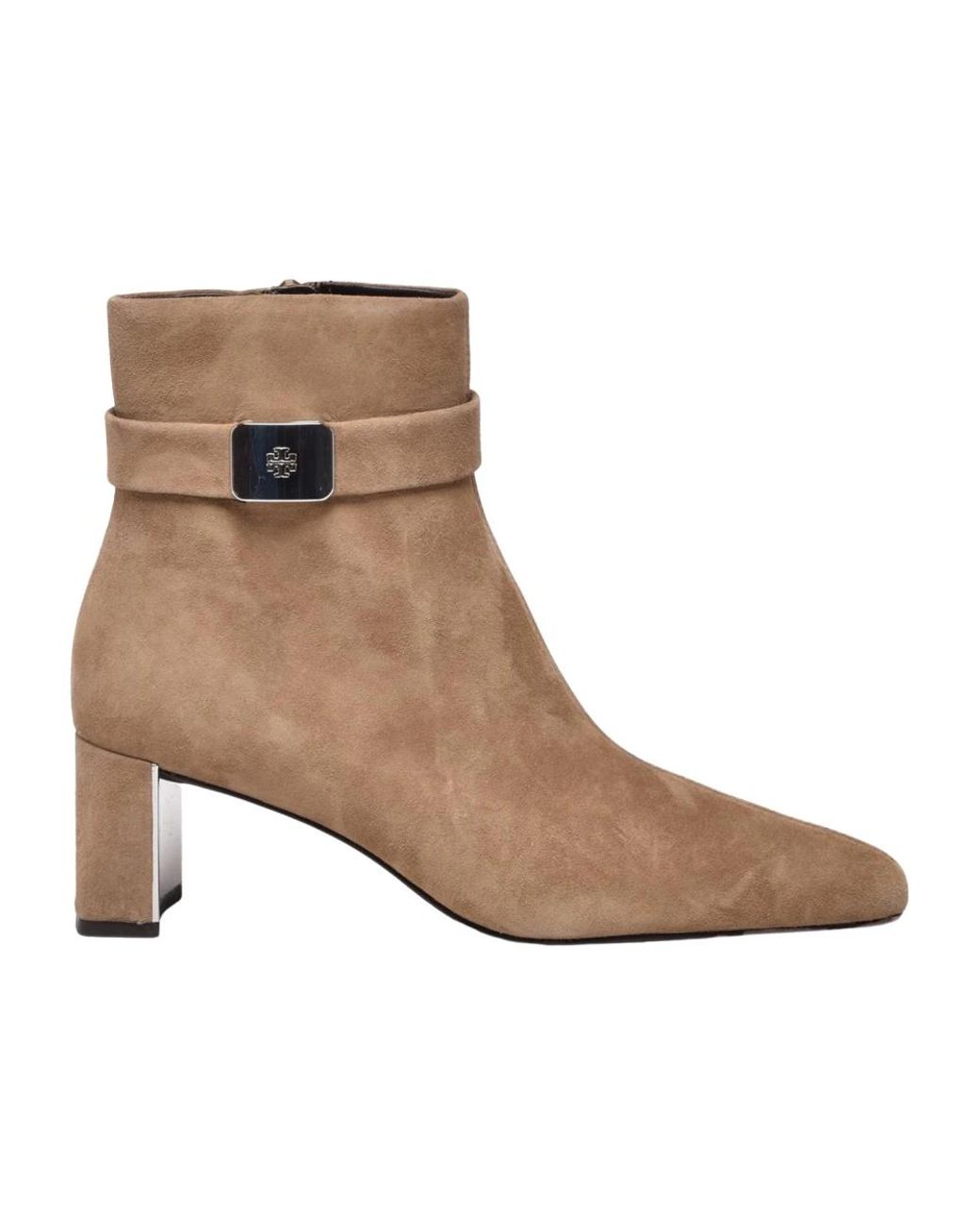 Tory Burch Brown Heeled Boots