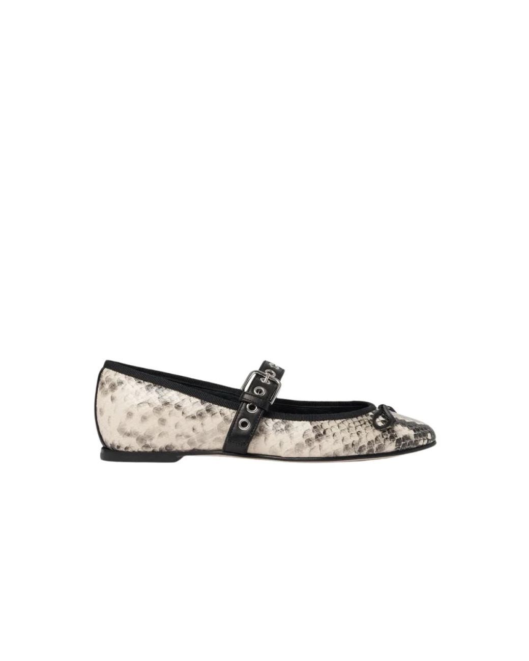 Scarosso Gray Ballerinas