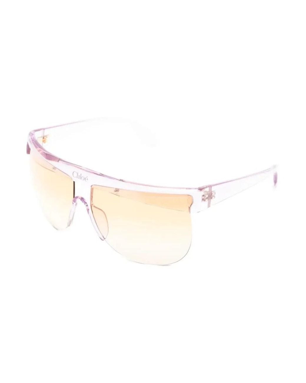 Chloé Natural Pilotensonnebrille