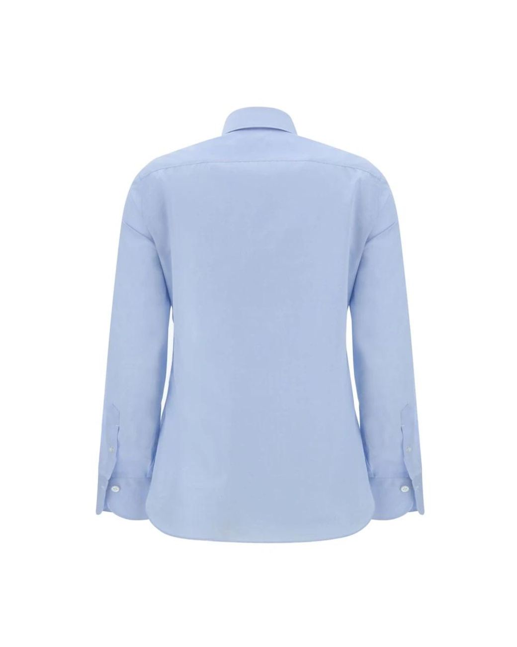 Finamore 1925 Blue Casual Shirts for men