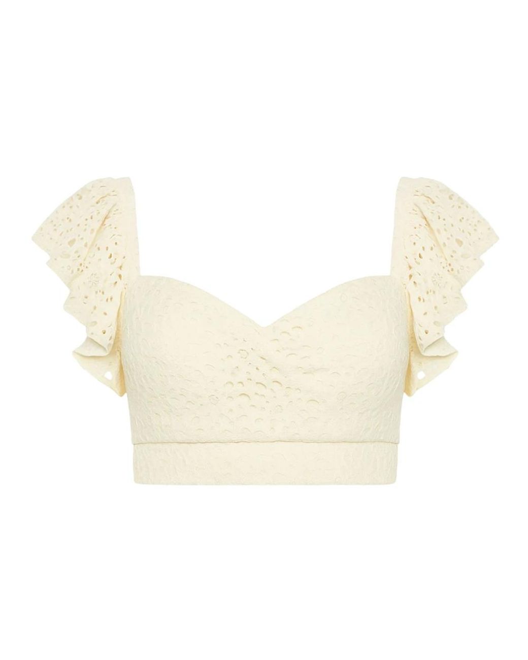 ACTUALEE Natural Sleeveless Tops