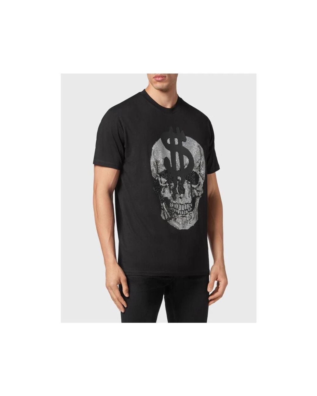 Philipp Plein Black T-Shirts for men