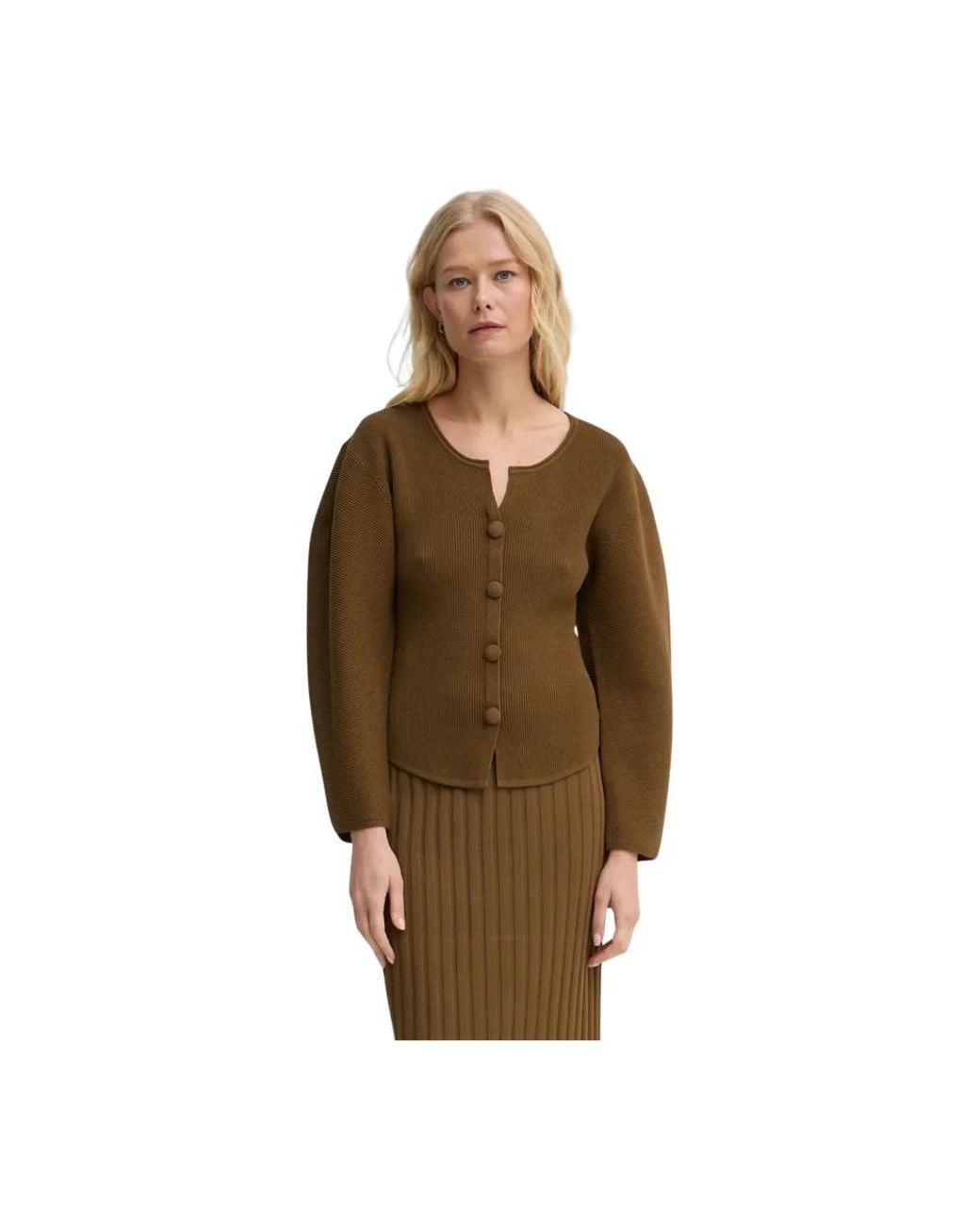 Cardigans By Malene Birger en coloris Brown