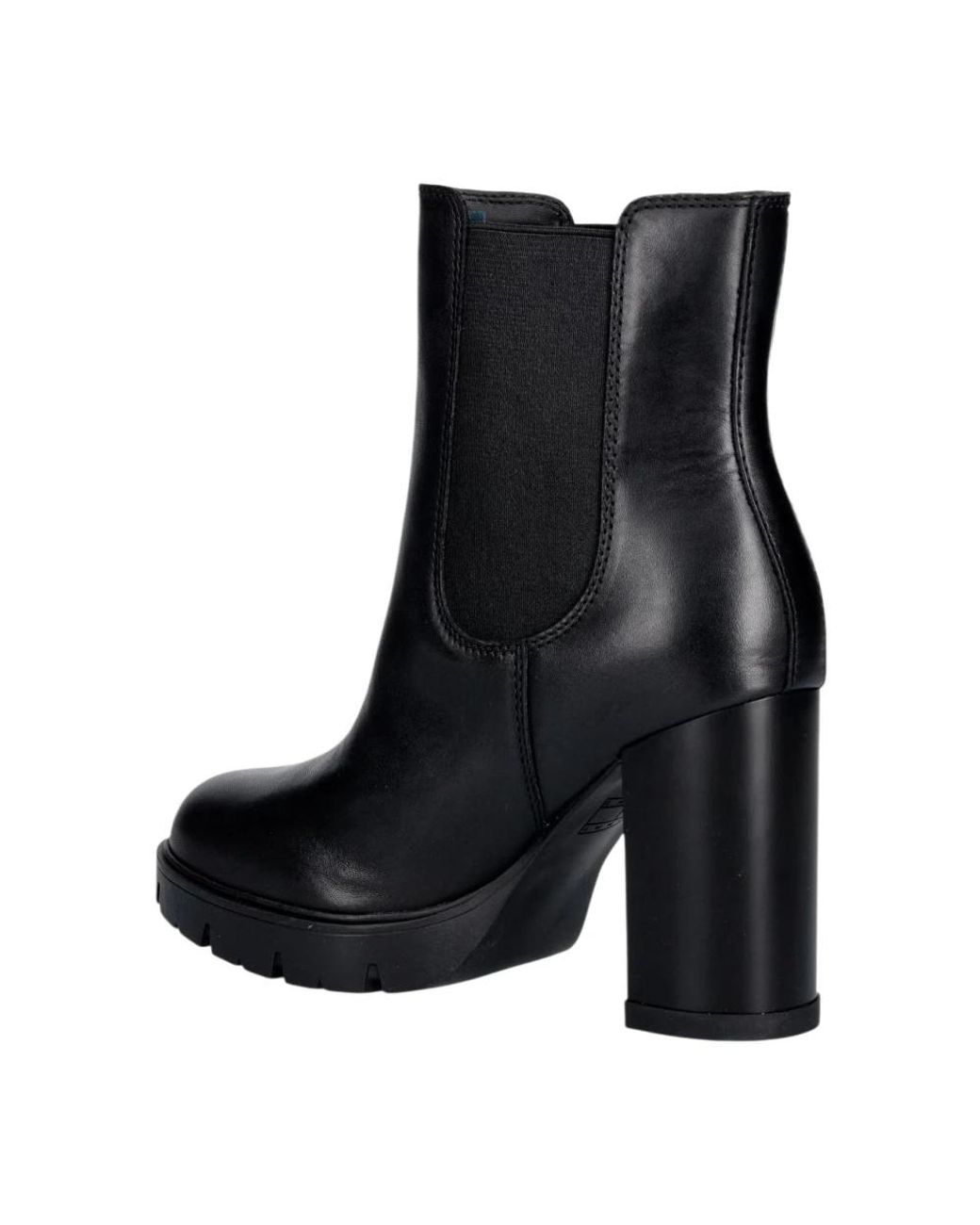 Tommy Hilfiger Black Heeled Boots