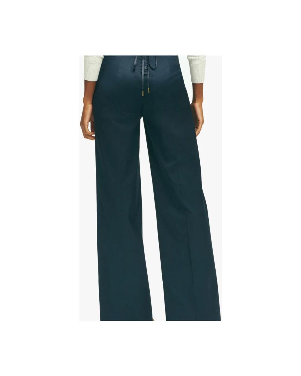 Brooks Brothers Blue Wide Trousers
