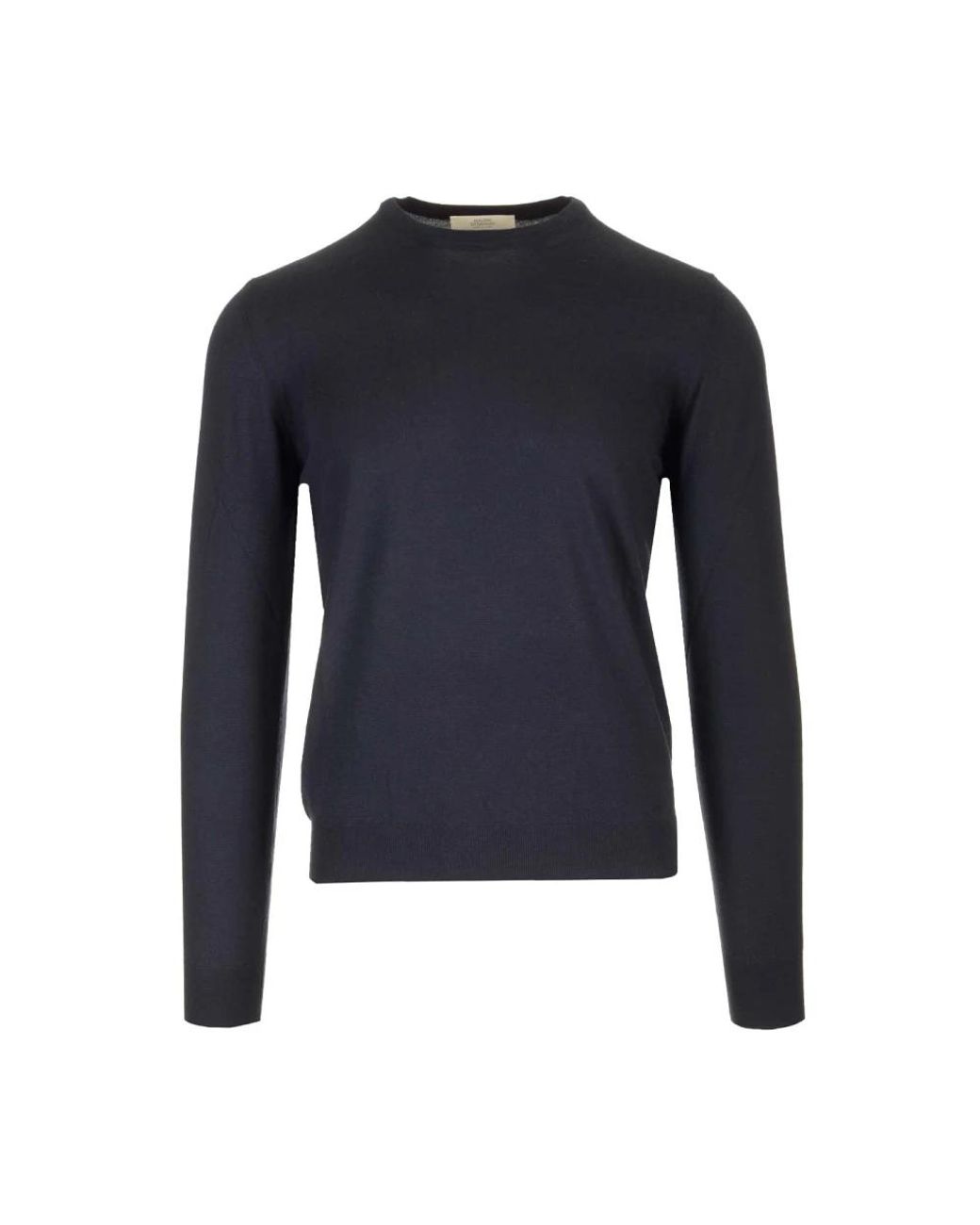 Mauro Ottaviani Blue Round-Neck Knitwear for men