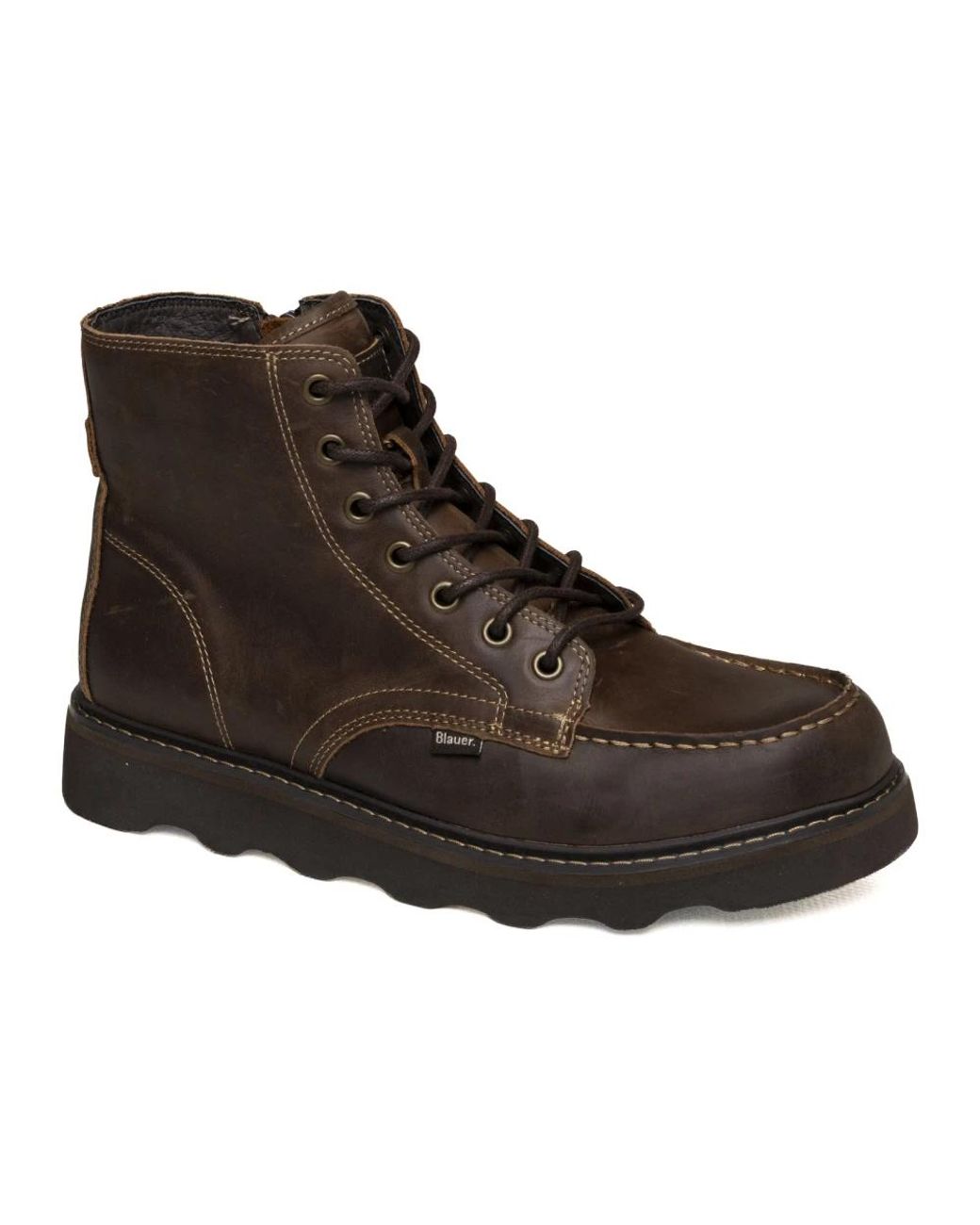 Blauer Nolan Schnürstiefel in Brown für Herren