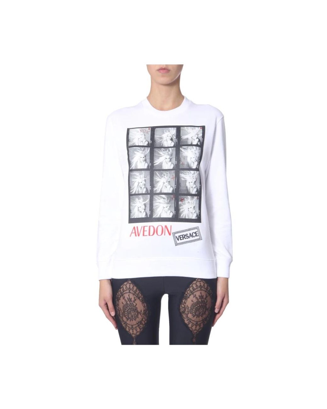 Versace White Sweatshirts