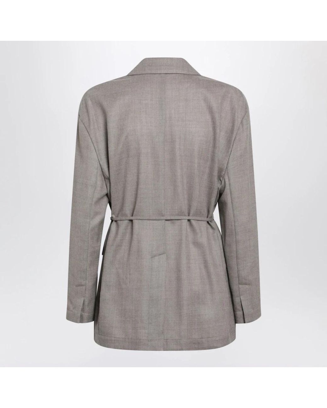 Brunello Cucinelli Gray Blazers