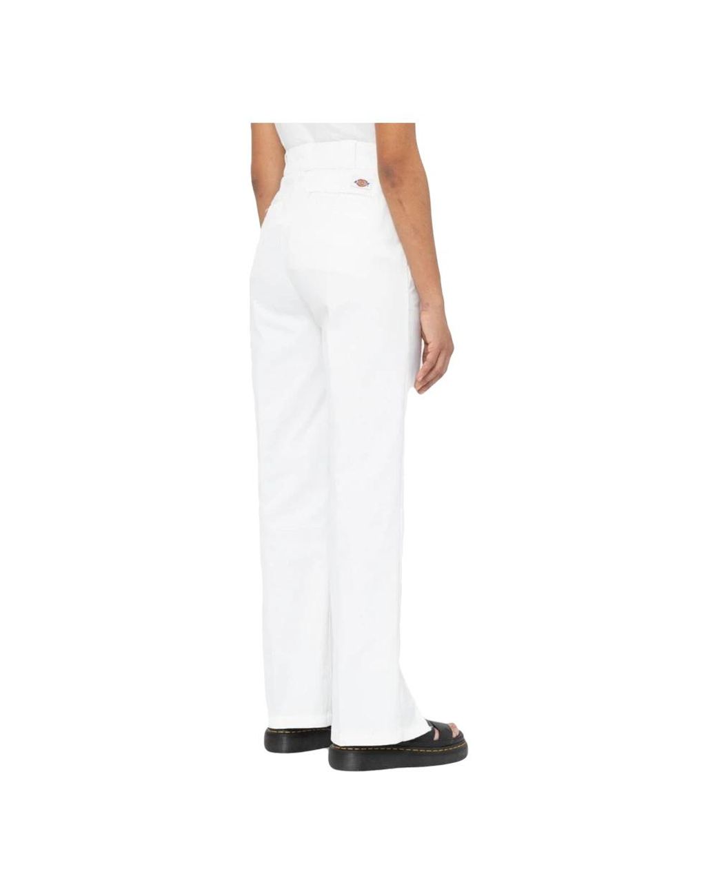 Dickies White Phoenix Split Hem Long