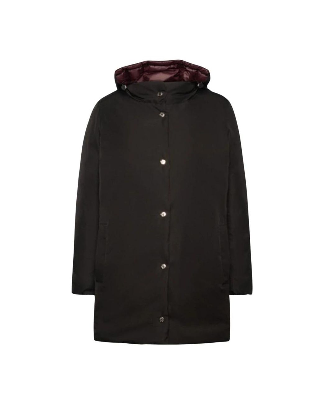 Elena Miro Black Down Coats