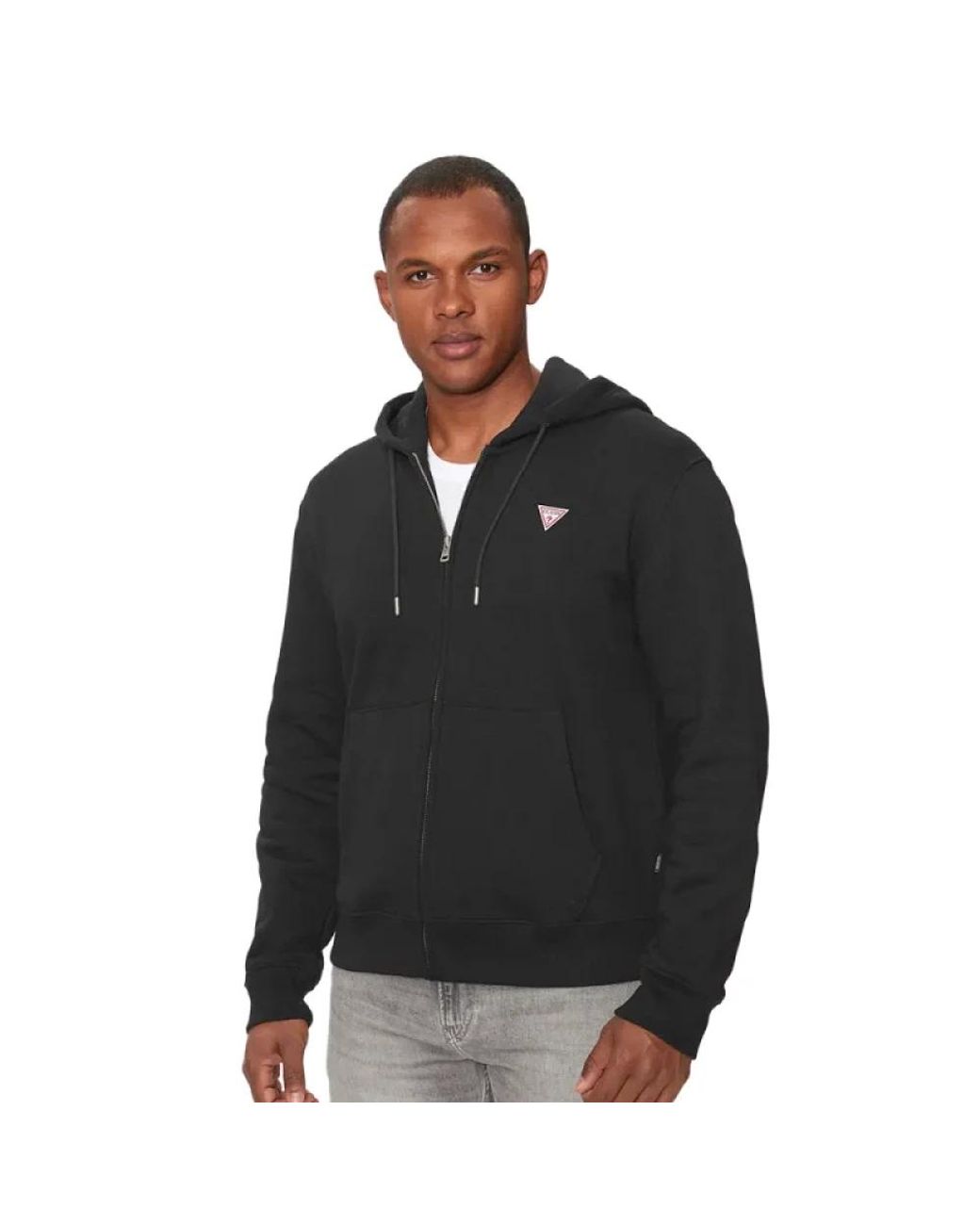 Guess Black Zip-Throughs for men