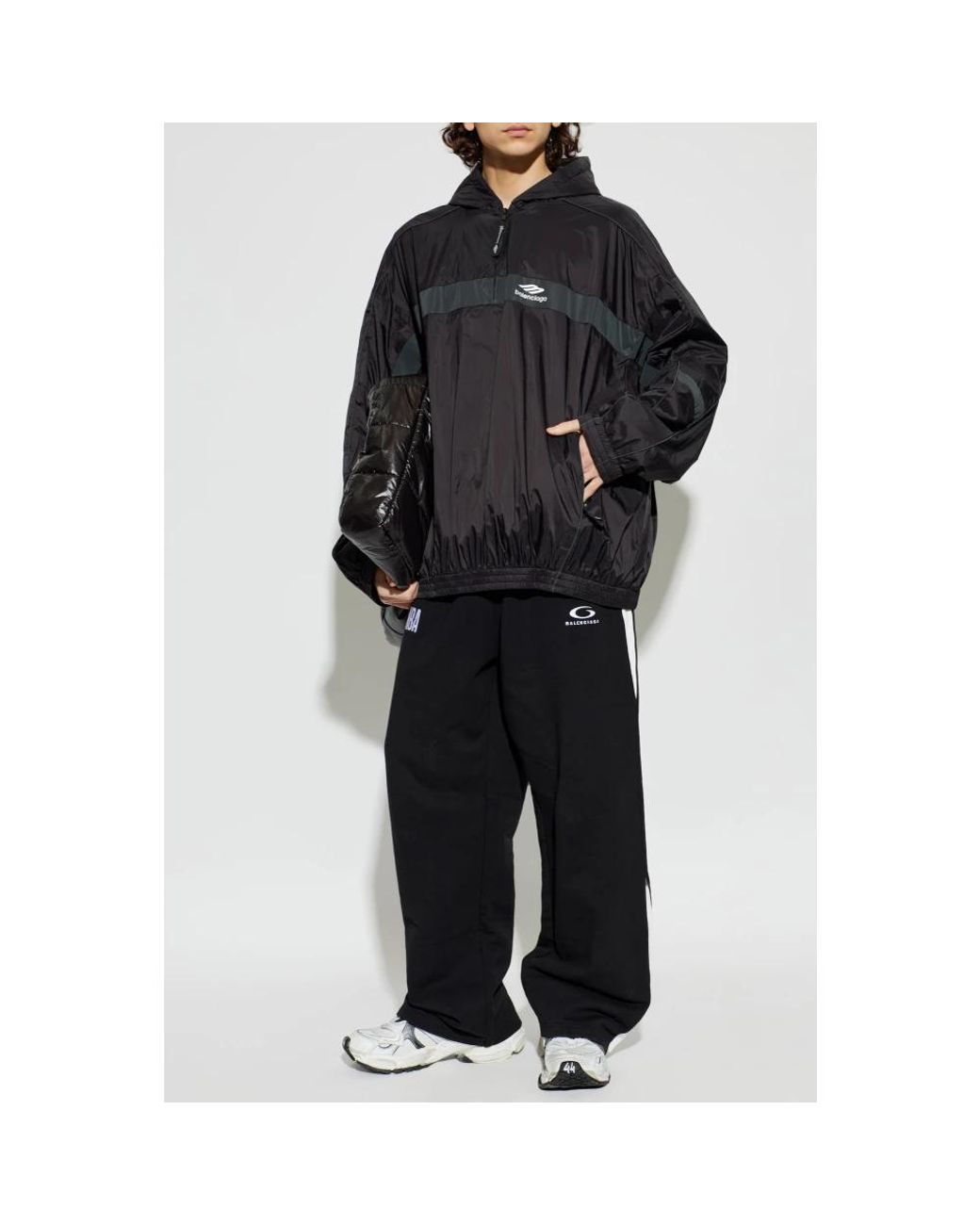 Balenciaga Blue Zip-Throughs for men