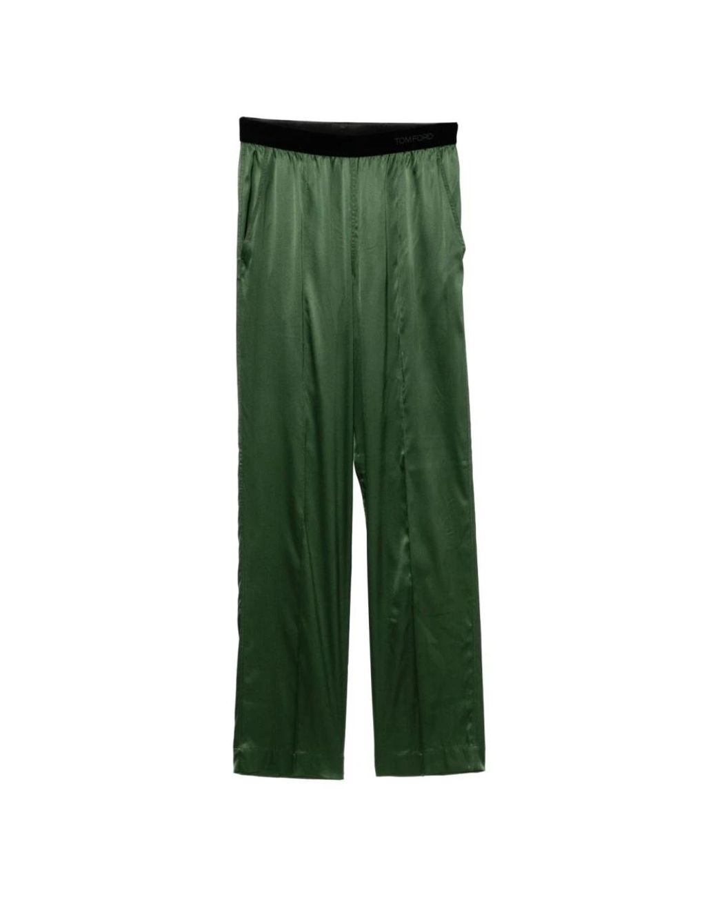 Tom Ford Green Straight Trousers