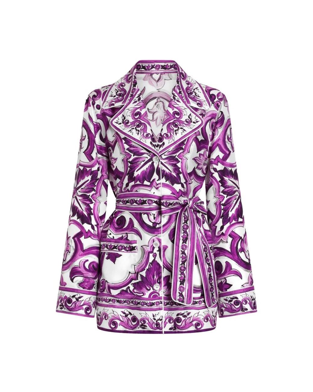 Dolce & Gabbana Purple Blazers