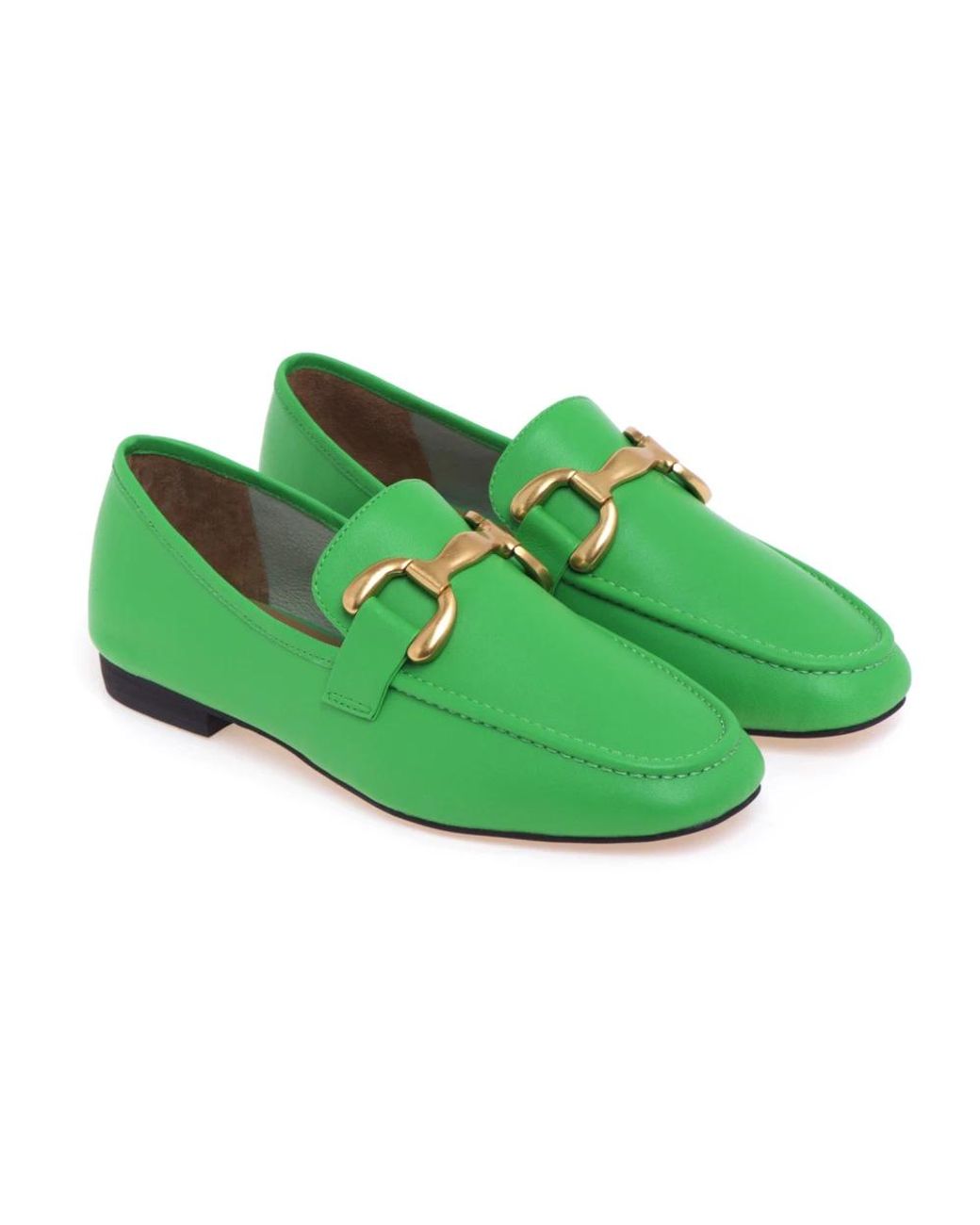Bibi Lou Green Loafers