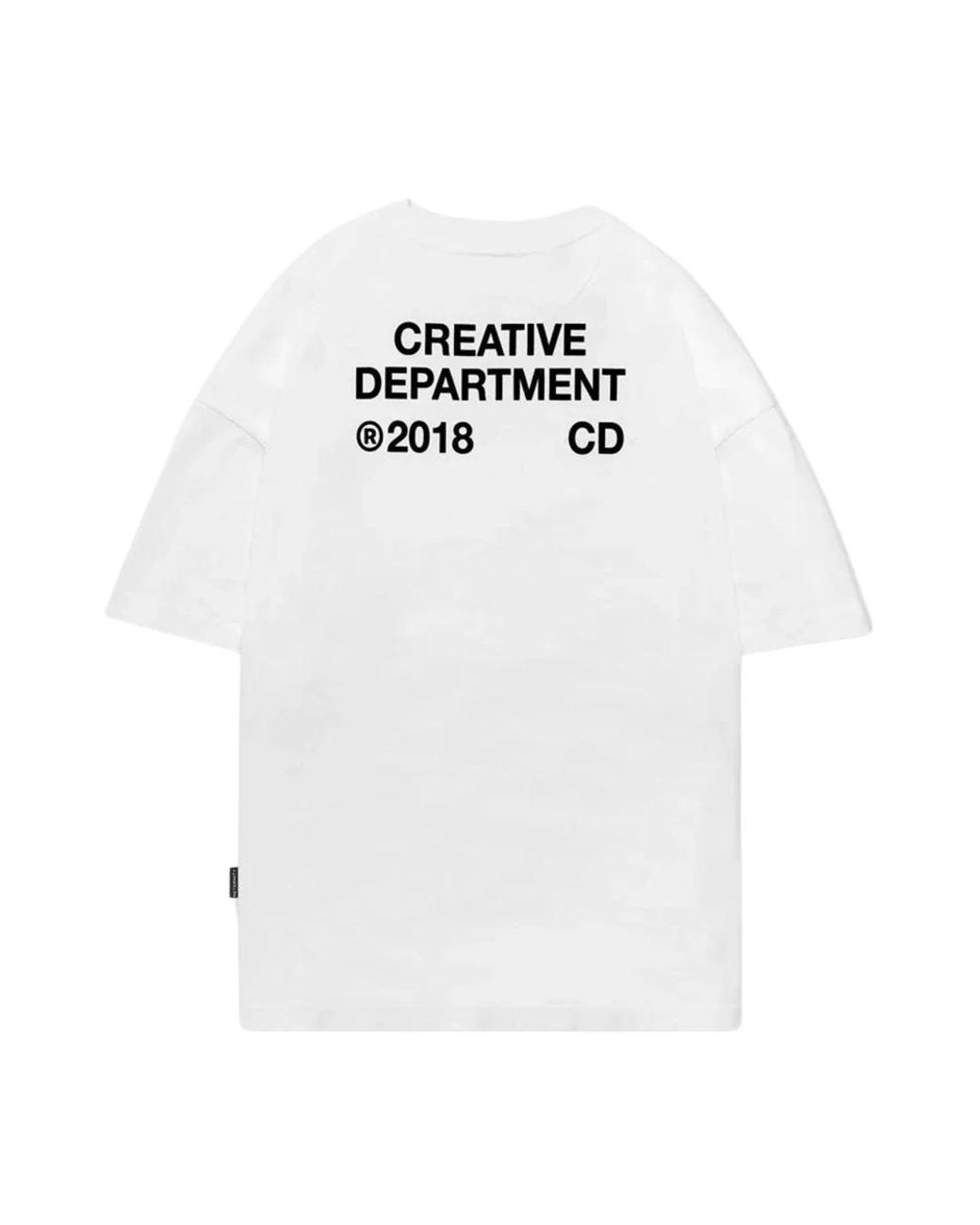 RETERNITY Creative Dept T-Shirt in het White voor heren