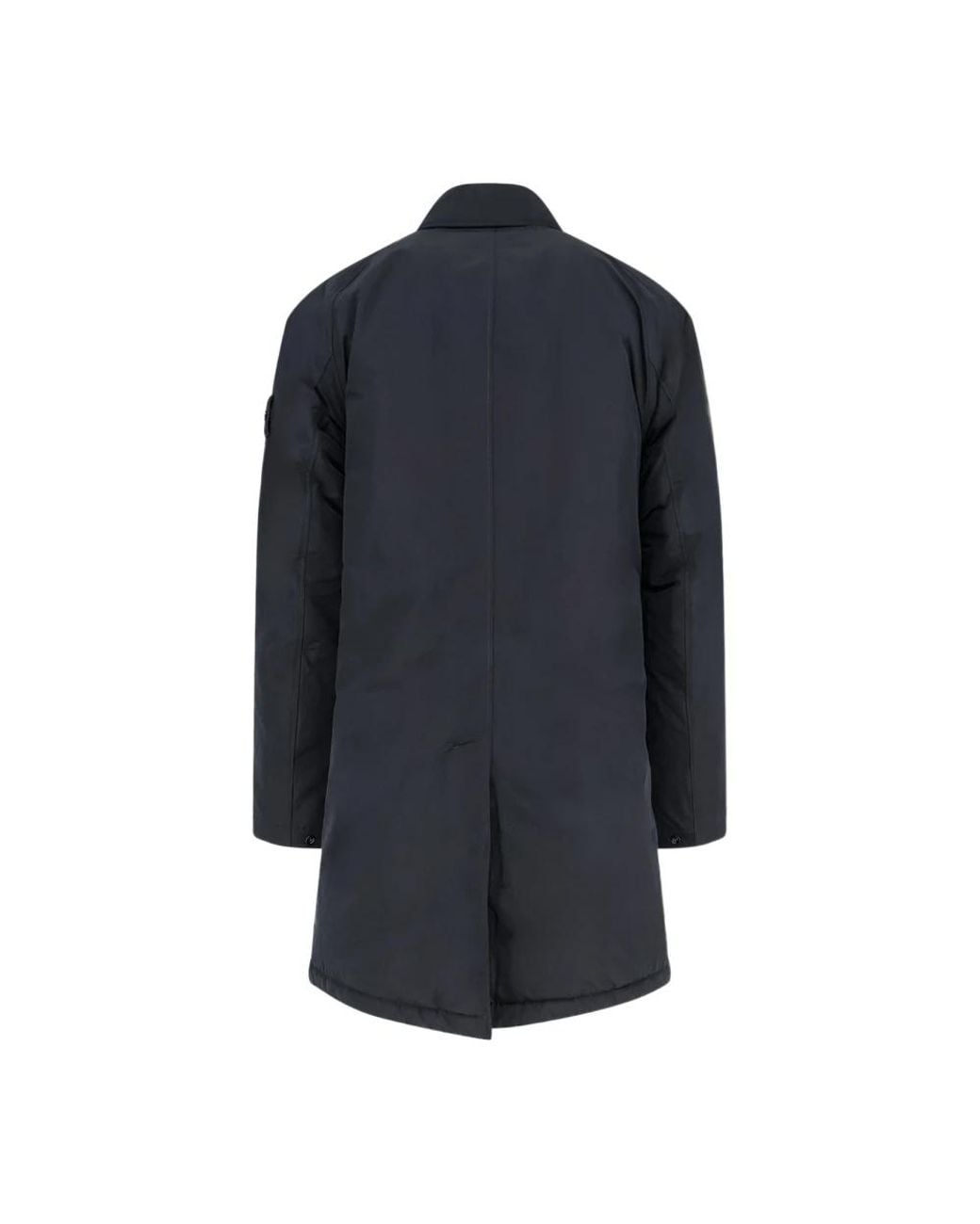 Stone Island Blue Single-Breasted Coats for men