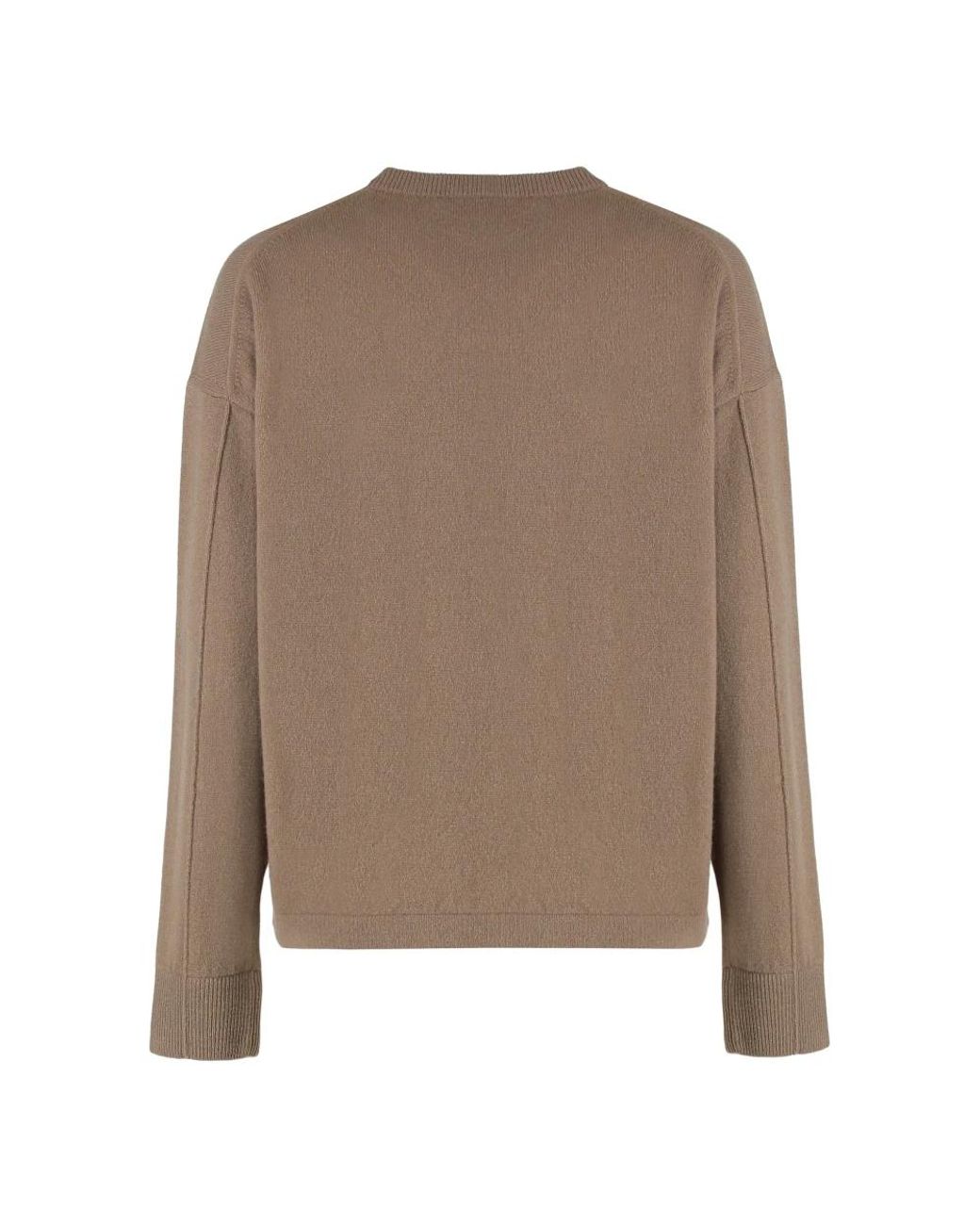 Max Mara Brown Round-Neck Knitwear