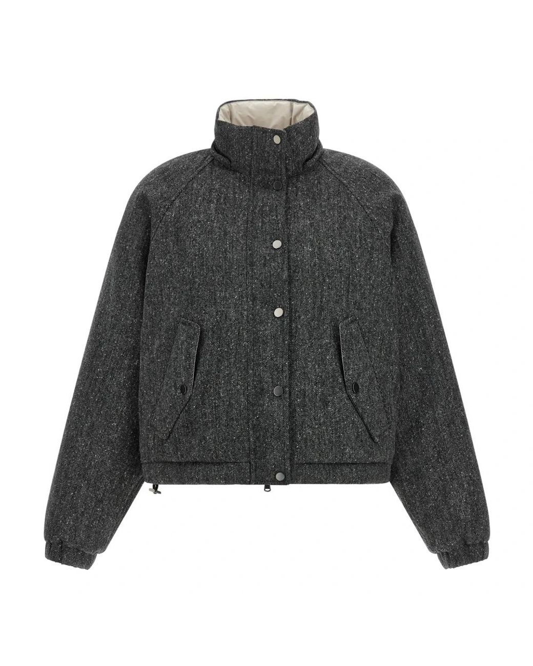 Down Jackets Brunello Cucinelli de color Black