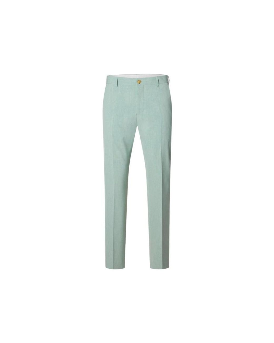 SELECTED Liam Slim Flex Hose in Green für Herren