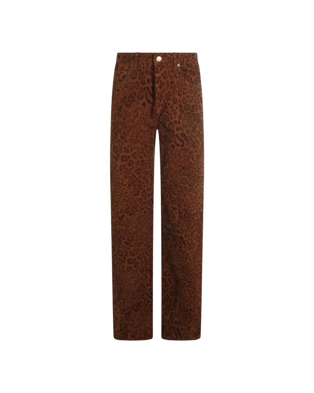 Twinset Brown Straight Jeans
