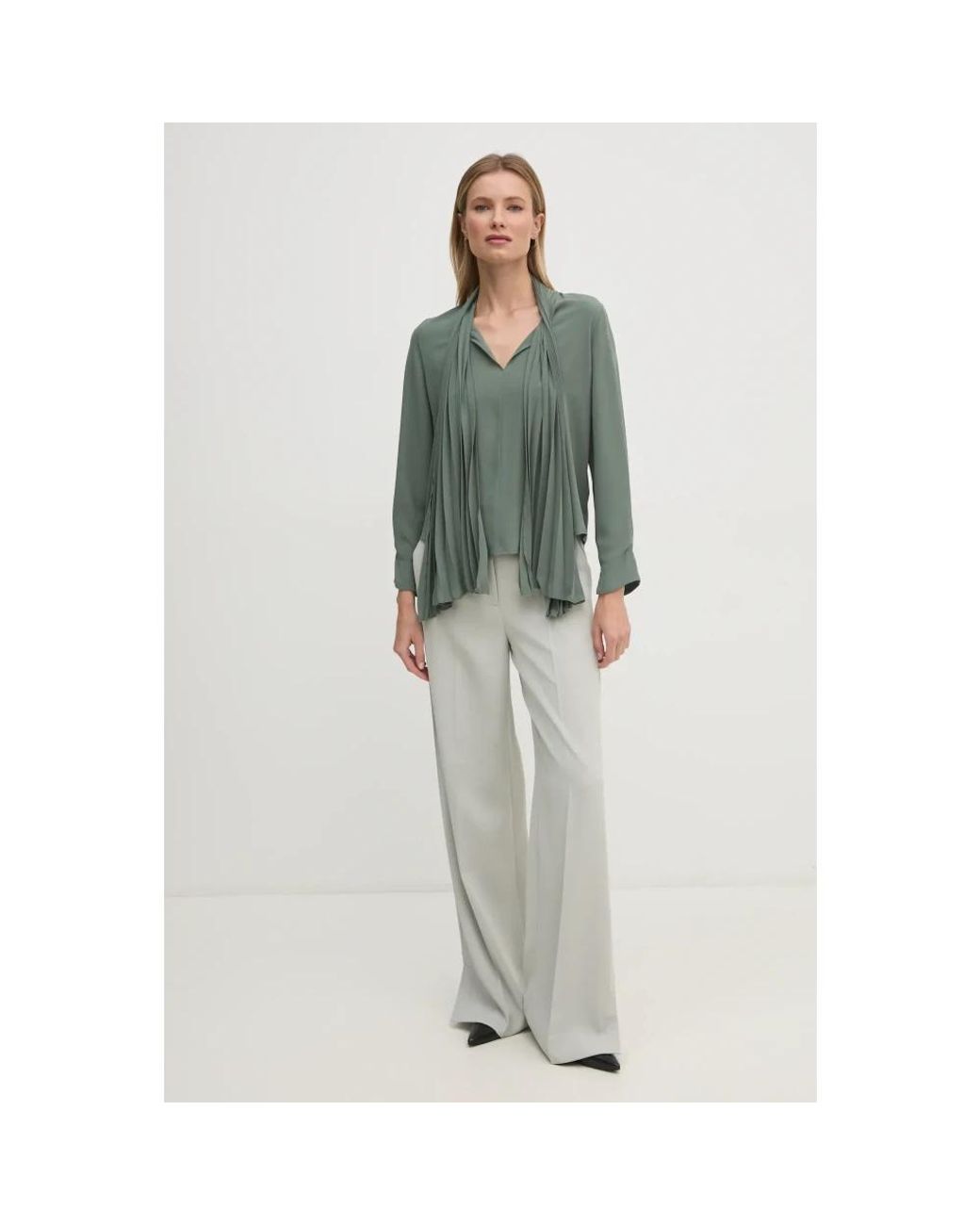 Blouses Sandro Ferrone en coloris Green