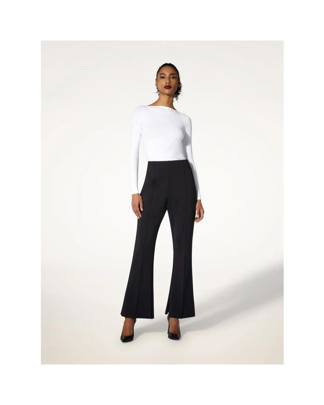 Wolford Black Wide Trousers