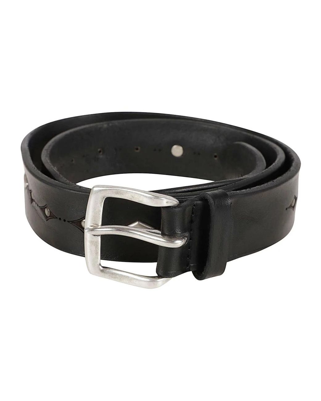 Orciani Black Belts for men