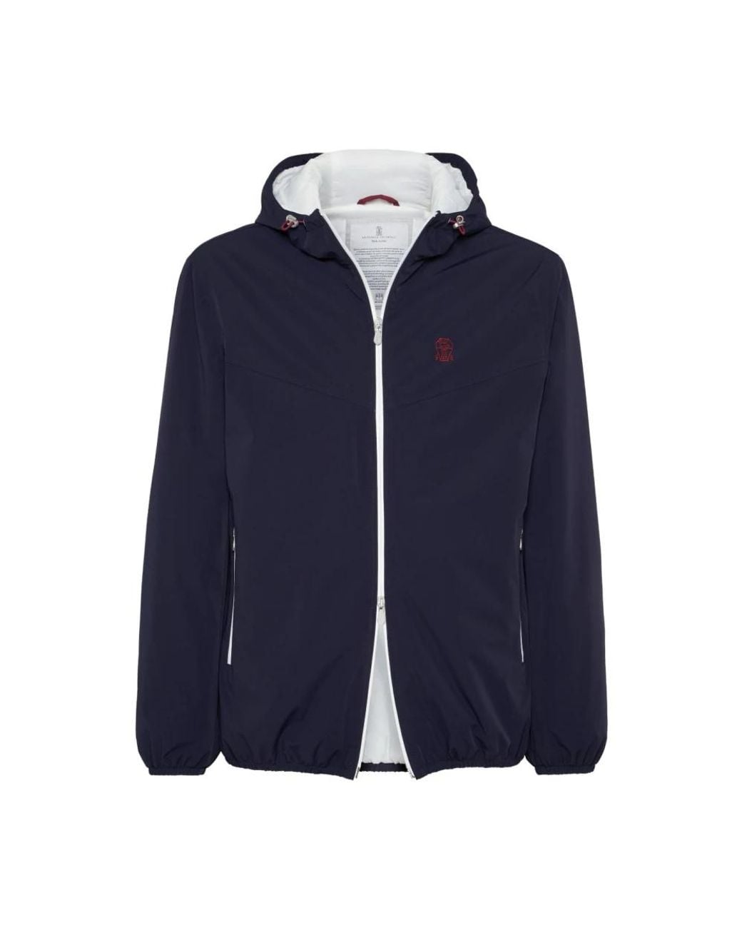 Brunello Cucinelli Blue Light Jackets for men