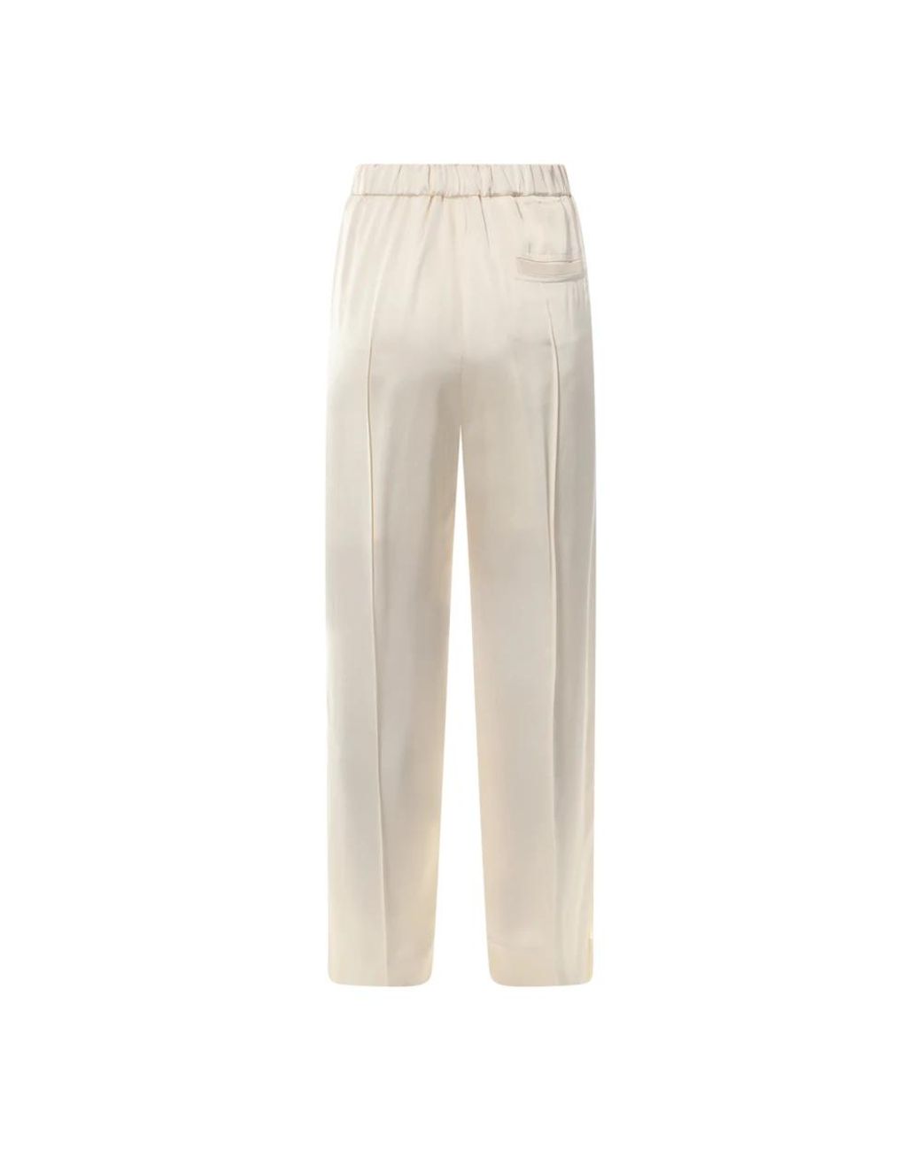 Jil Sander Natural Wide Trousers