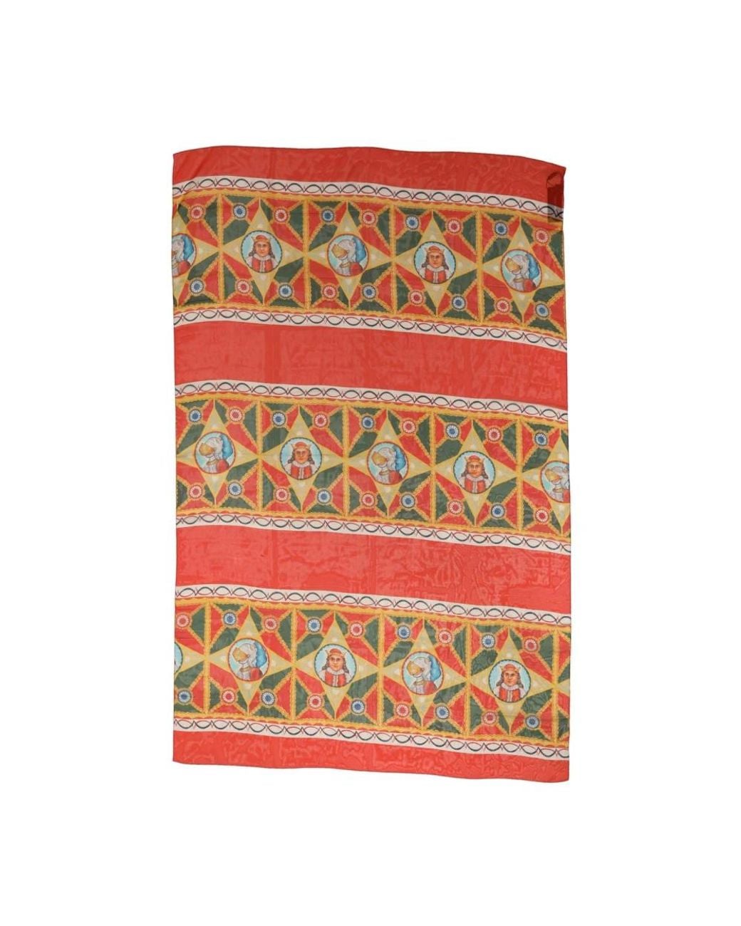 Dolce & Gabbana Red Silk Scarves