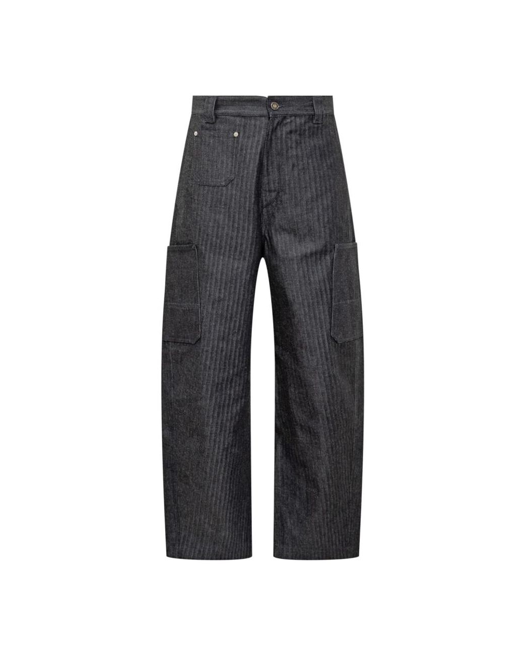 Givenchy Gray Loose Fit Jeans for men