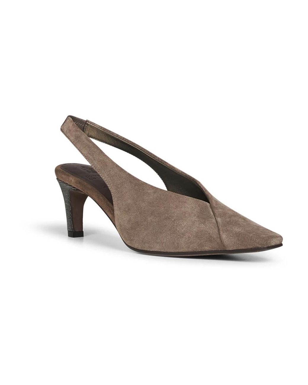 Brunello Cucinelli Gray Pumps
