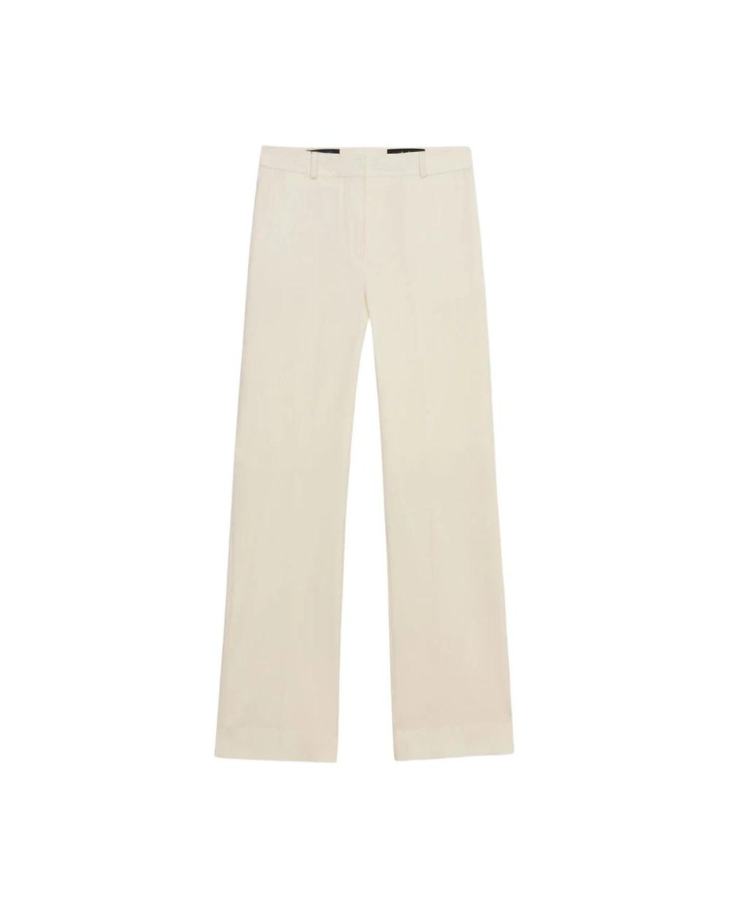 Brooks Brothers Natural Straight Trousers