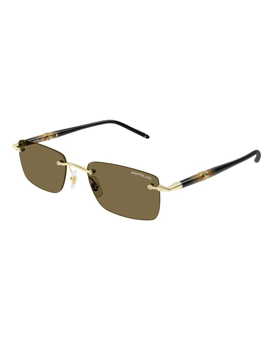 Montblanc Yellow Sunglasses for men