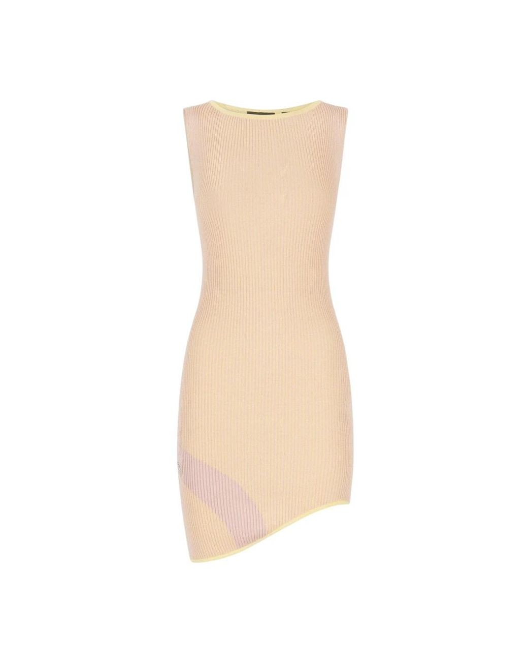 Gcds Natural Knitted Dresses